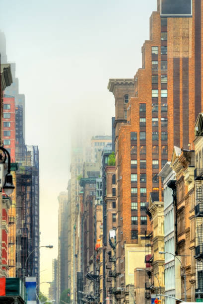 istock Old buildings on Broadway in New York City 807848078