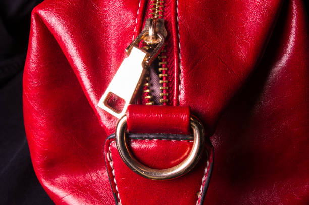 istock fittings on the leather hand bag 807864120