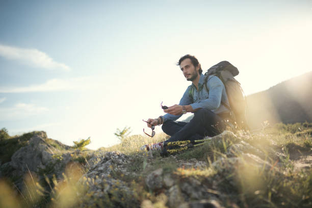 istock Watching landskape on the top of a mountain 807898102