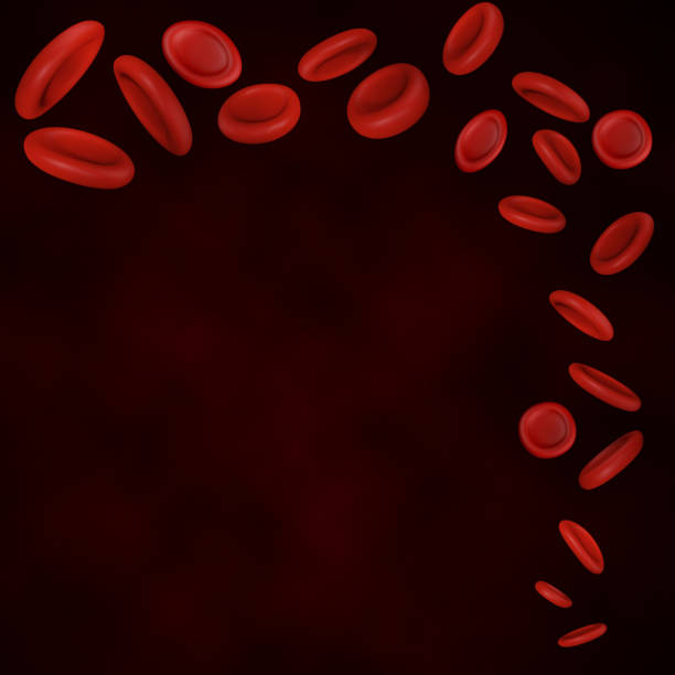 illustrations, cliparts, dessins animés et icônes de vector en continu les cellules du sang - human cell abstract backgrounds bacterium