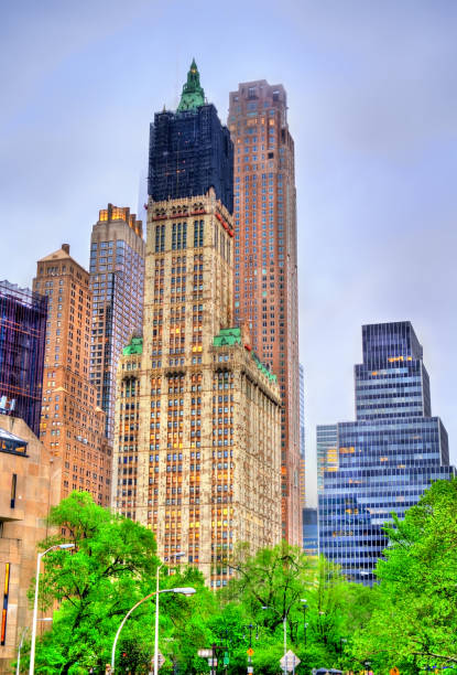 istock The Park Row Building in Lower Manhattan, New York 807909510