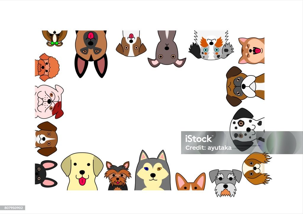 cute dogs  rectangle frame cute dogs  rectangle frame. Greyhound stock vector