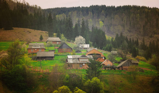 istock village in the mountains 807967566