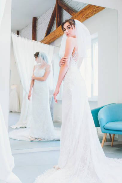 istock The beautiful bride to be 807974590