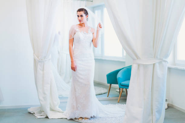 istock The beautiful bride to be 807983076