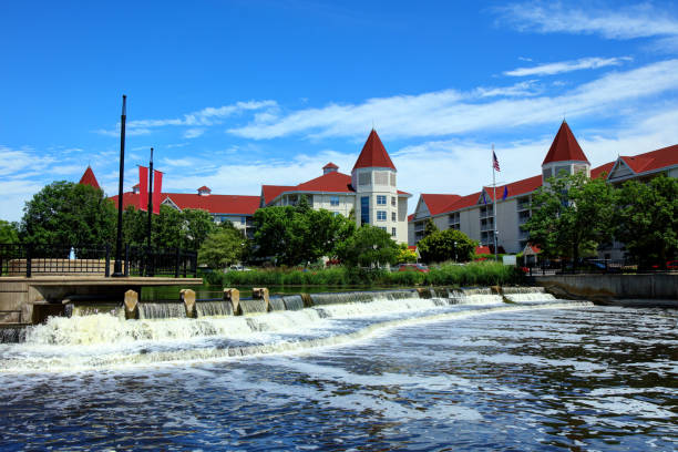 Downtown Waukesha Waukesha is a city in and the county seat of Waukesha County, Wisconsin. It is part of the Milwaukee metropolitan area. wisconsin photos stock pictures, royalty-free photos & images