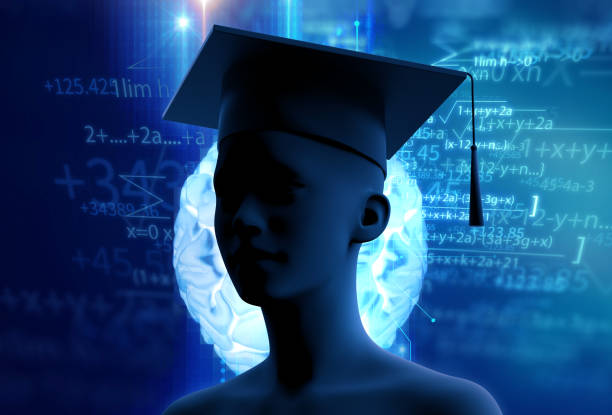 istock 3d rendering of virtual human silhouette on technology background illustration 808017402