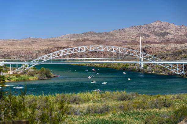 istock Old Route 66 Bridge over the Colorado River. Now a pipeline bridge 808022274