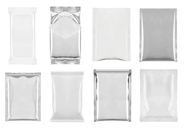 istock aluminum white bag package food template 808081582