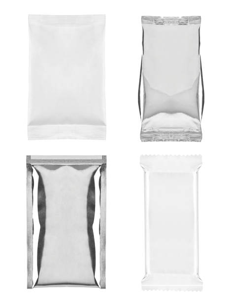 istock aluminum white bag package food template 808082256