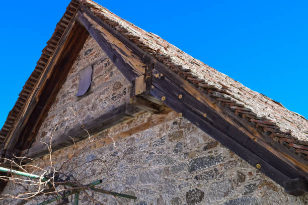 istock Panayia Trikoukkiotissa Monastery territory. Troodos mountians. Cyprus island 808097248