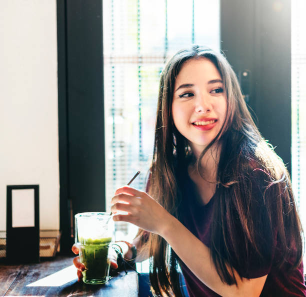 istock Green Tea Cafe Bar Lifestyle Relaxing Resting Concept 808097438