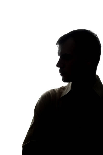istock Portrait of a young man, side view 808102416