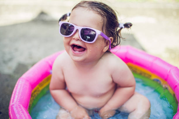 istock Happy baby girl 808102696