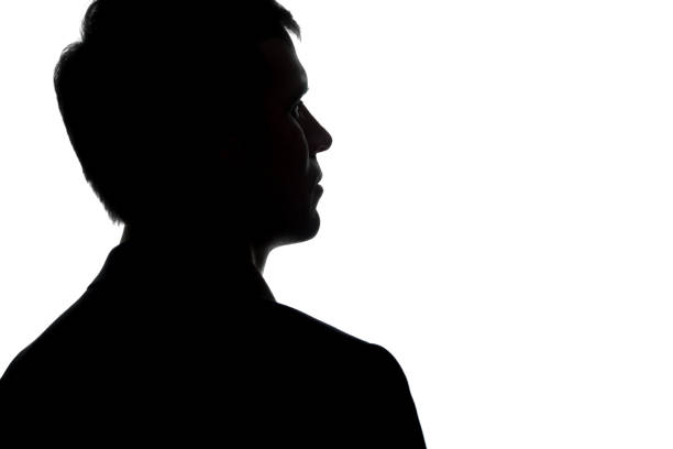 istock Portrait of a young man, view from the back 808102812