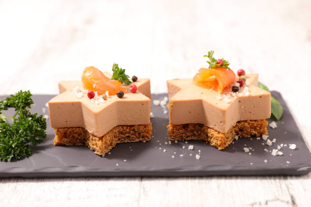 istock chirstmas toast with foie gras 808109772