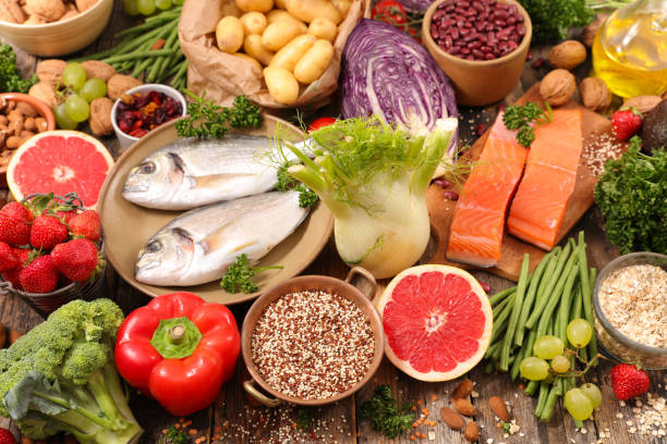 istock selection of healthy food 808113816