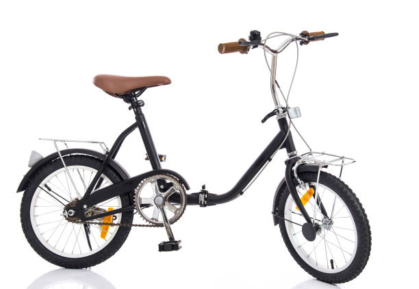 istock folding bike isolated on a white background 808122964
