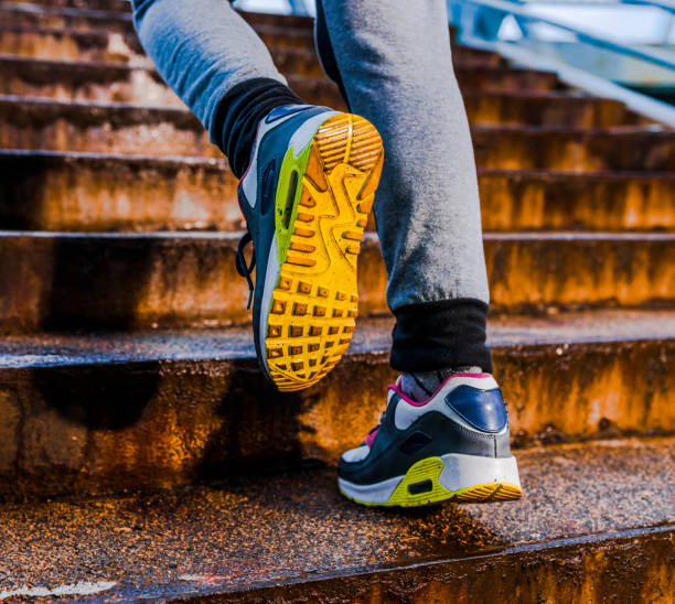 istock Stepping up her fitness 808136042