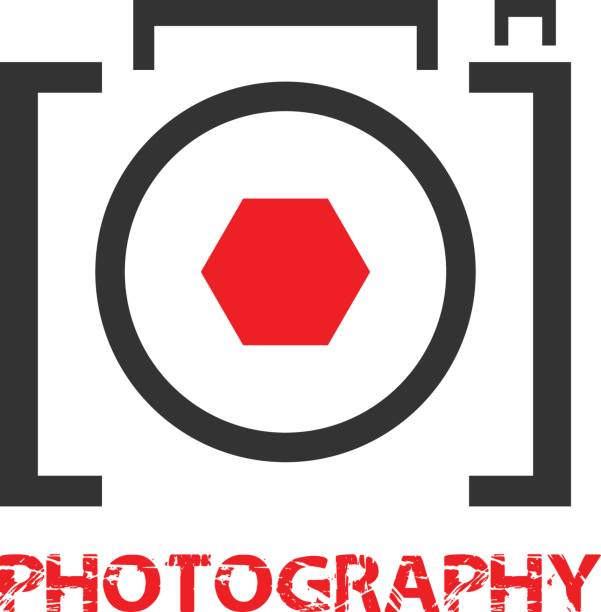 Photographer  for design or website. vector art illustration