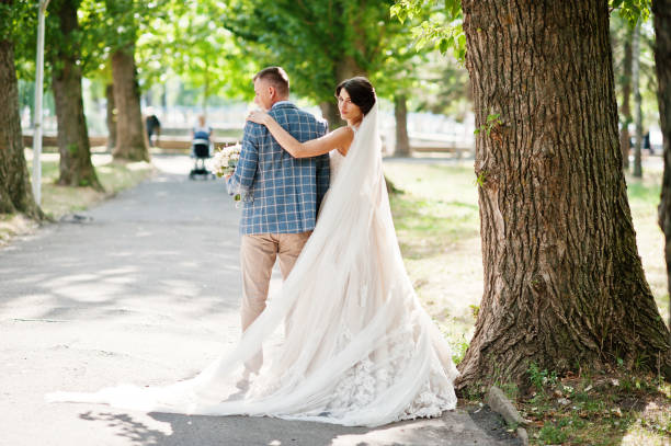 istock Newlywed at wedding day. 808141764