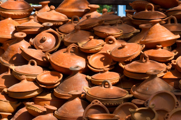 istock pottery on moroccan market 808162142