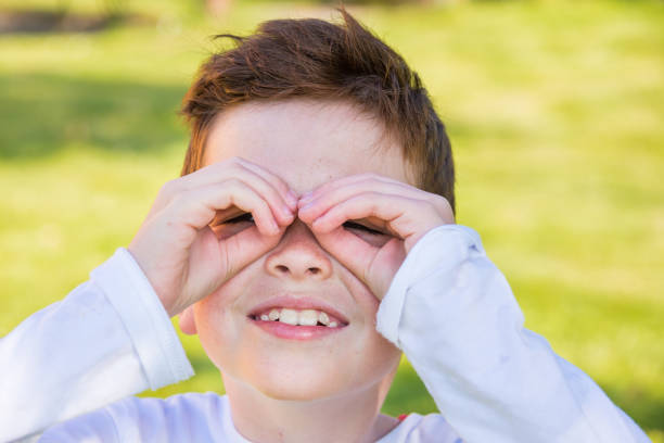istock Smiling boy outdoors 808186856