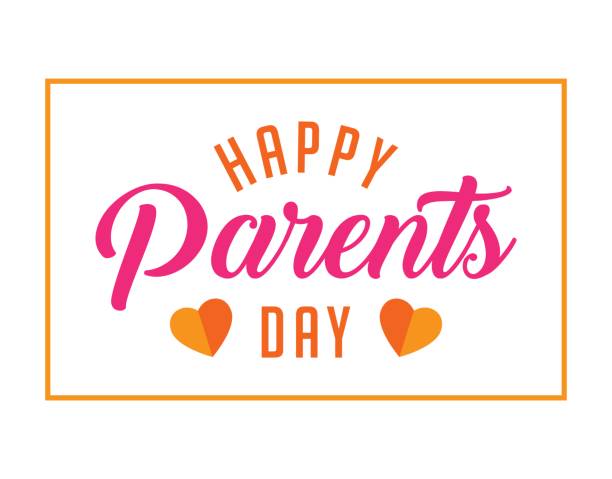 Parents Day Typography Illustrations, Royalty-Free Vector Graphics ...
