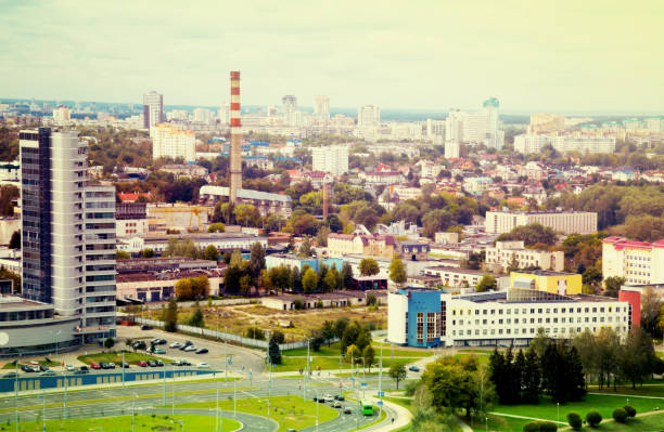 istock Buildind Mayak Minska and Niezaleznasci praspiekt 808205256