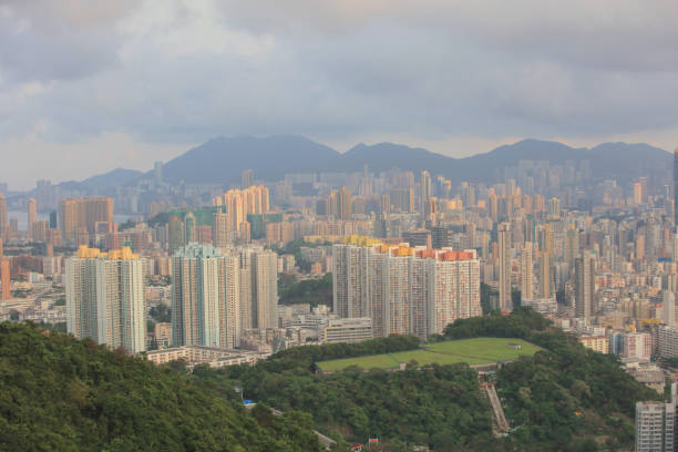 istock Vertical life of east Kowloon 808213734