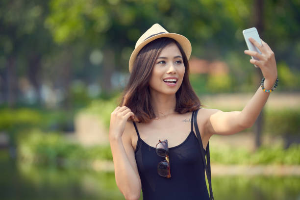 istock Taking Selfie Outdoors 808213860