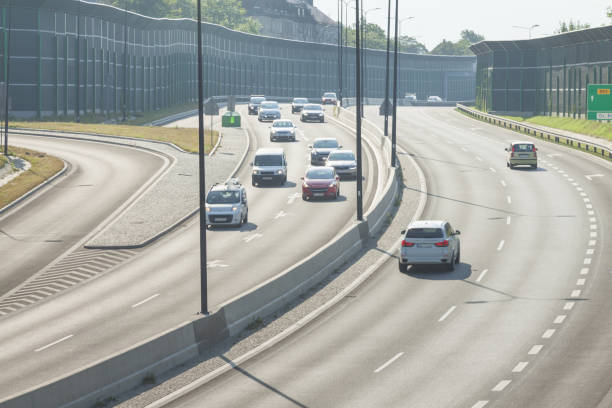 istock Gliwice, Poland, Central or diametral Higway 808217368