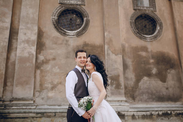 istock Royal wedding in the old town 808219350