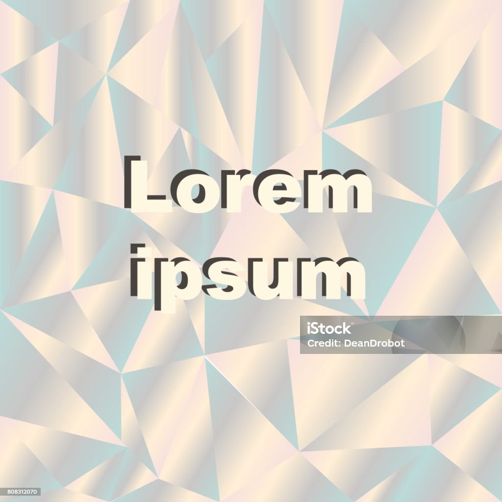 Text Backdrop Triangle Geometric Triangle Pattern Background With Spce For Your Text Vector ...