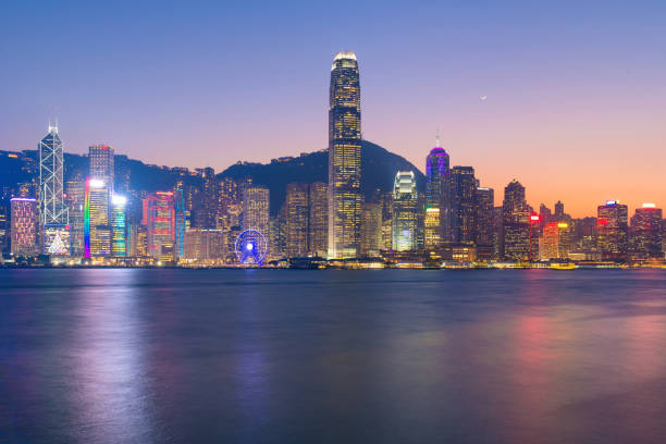 istock Hong kong downtown the famous cityscape view 808338004