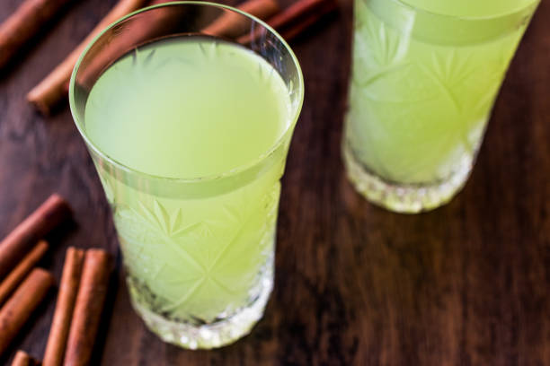 istock Apple sherbet with cinnamon sticks / Elma Serbeti. 808384982