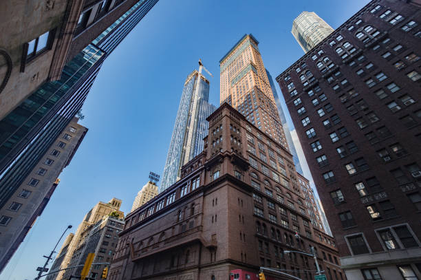 The Jenga Tower in Manhattan, New York – fancy, extravagante architecture.