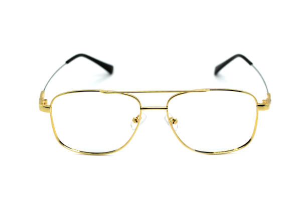 istock Modern fashionable spectacles isolated on white background, Perfect reflection, Glasses 808439832