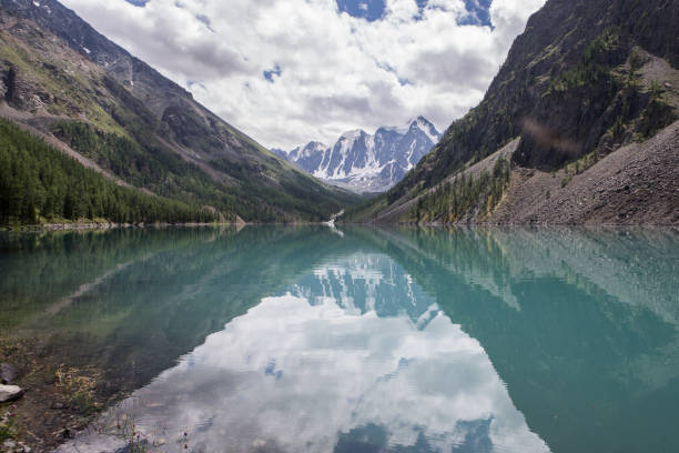 istock Beautiful Shavlinsky lake. 808449914
