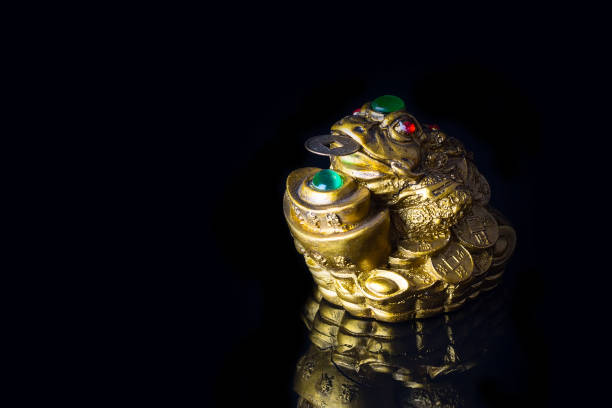 istock Money Frog with the coin symbolizing wealth and prosperity 808481840