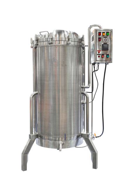 istock Pressure cooker for industry isolated on white background with clipping path 808551556