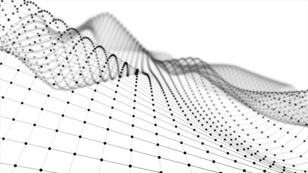 istock Wireframe - a skeletal three-dimensional model in which only lines and vertices are represented 3d illustration 808558792