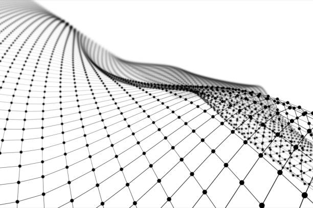 istock Wireframe - a skeletal three-dimensional model in which only lines and vertices are represented 3d illustration 808558868
