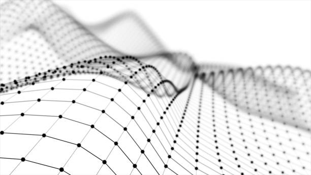 istock Wireframe - a skeletal three-dimensional model in which only lines and vertices are represented 3d illustration 808558896