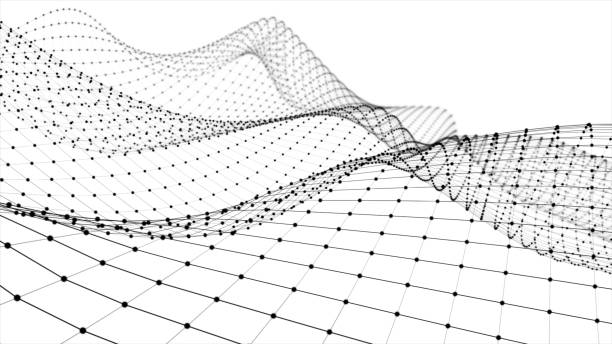 istock Wireframe - a skeletal three-dimensional model in which only lines and vertices are represented 3d illustration 808558964