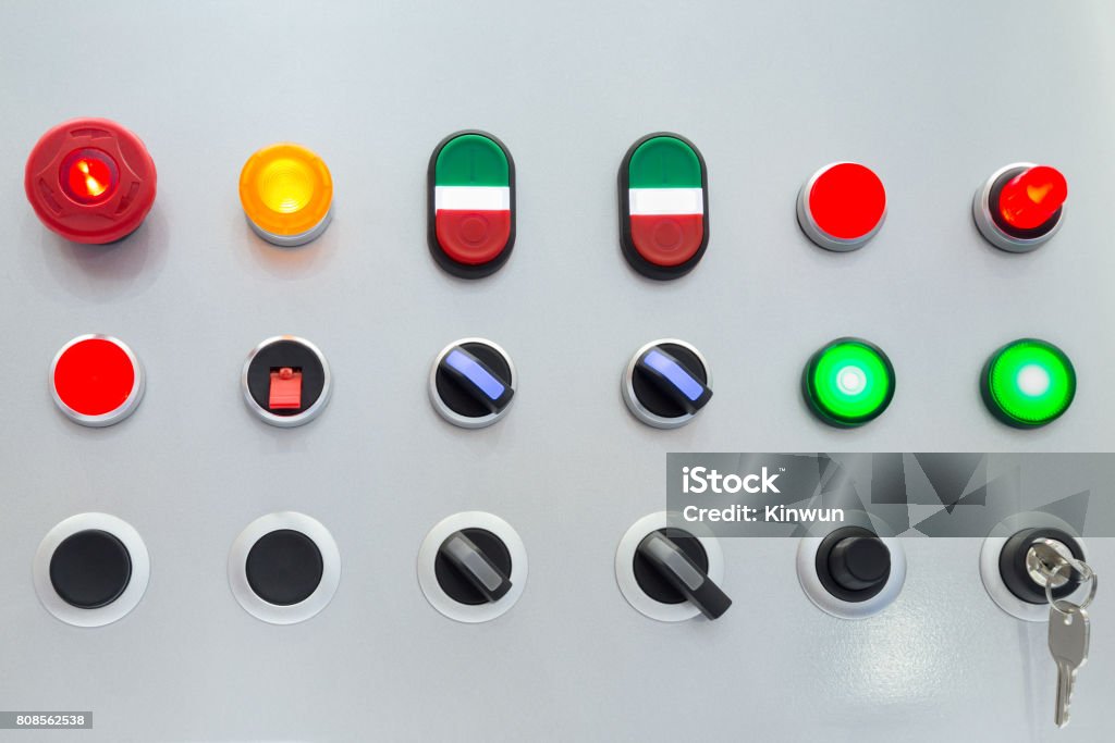 Empty Switch Controller Empty Control Switch Panel Stock Photo - Download Image Now - Business ...