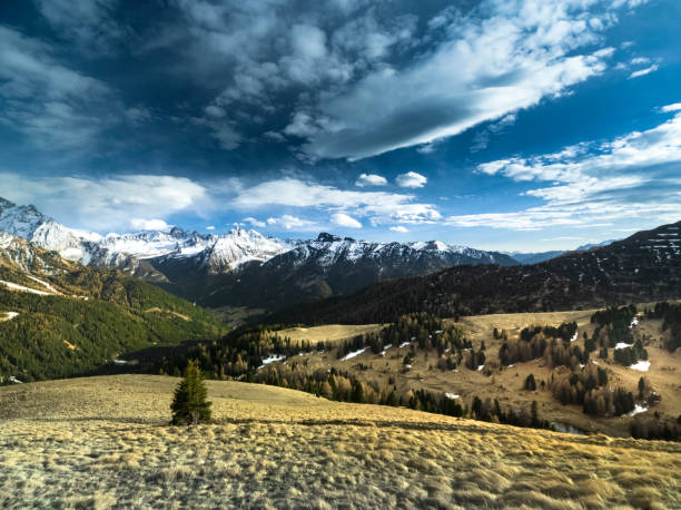 A beautiful spring ned in travels on the dolomite alps. Changeable weather, fresh air and windy. This is southern Tyrol.