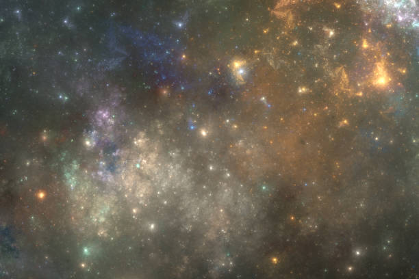 istock Stars and galaxy illustration, abstract space background 808615656