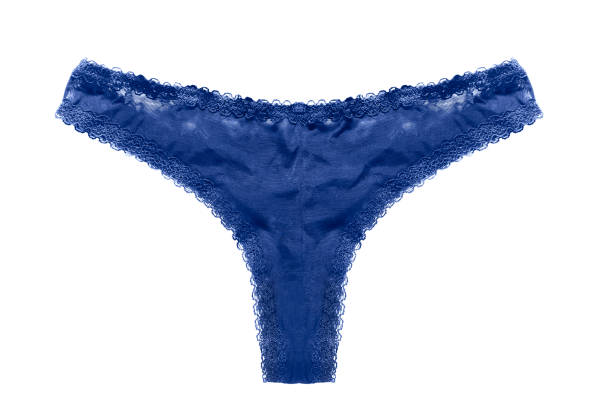 calcinha azul isolada - panties underwear transparent women - fotografias e filmes do acervo