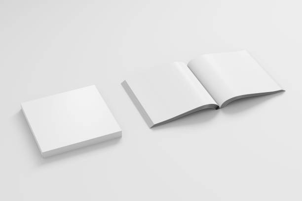 istock Open and closed soft cover books 808628230